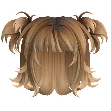 Y K Grunge Messy Layered Pigtails Caramel Roblox