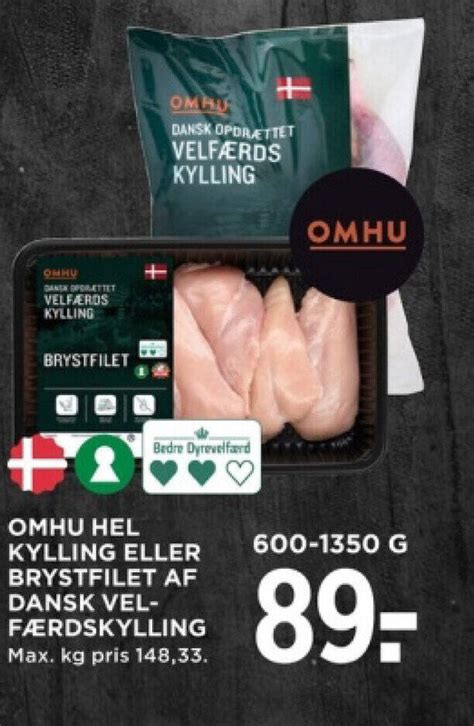 Omhu Hel Kylling Eller Brystfilet Af Dansk Vel F Rdskylling Tilbud Hos Meny