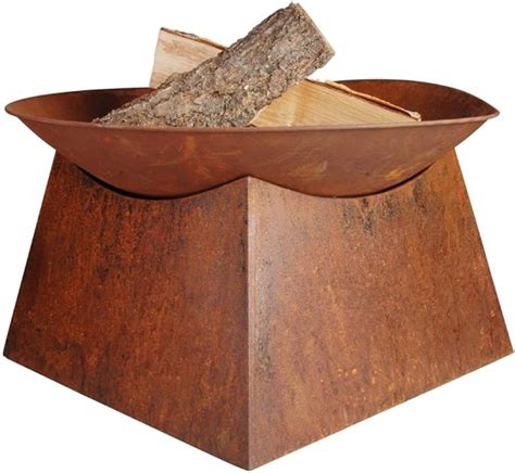 Amazon Esschert Design Rust Fire Bowl Patio Lawn Garden