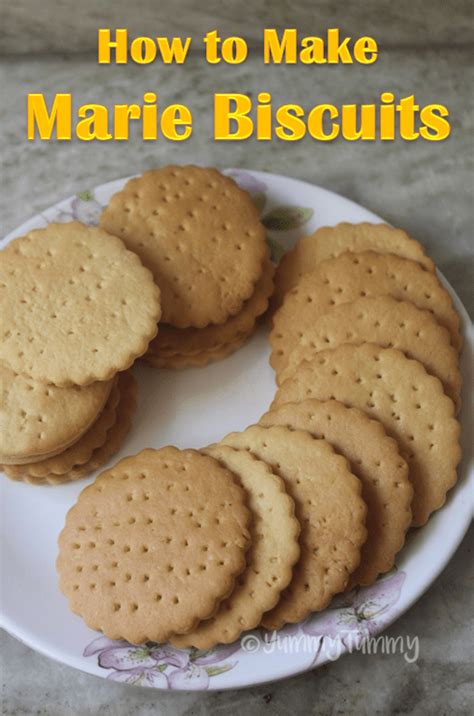 Marie Biscuits Recipe - How to Make Marie Biscuits at Home