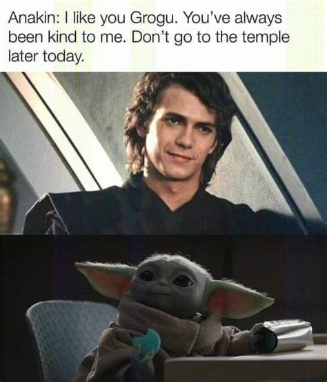 Anakin 🤝 Grogu : r/PrequelMemes