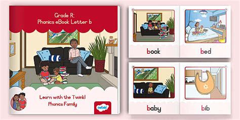 Grade R Phonics Ebook Letter B Lehrer Gemacht Twinkl