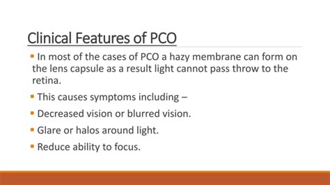 Posterior Capsular Opacification Pptx