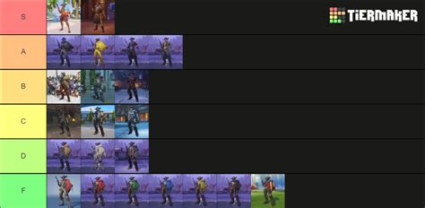 Cassidy Overwatch Skins September 2022 Tier List Community Rankings Tiermaker