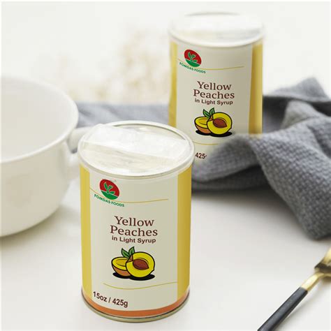 Buy Ams Peach Canned Yellow Clingstone Peach Slices In Syrup Factory Direct Canned Fruit from ...