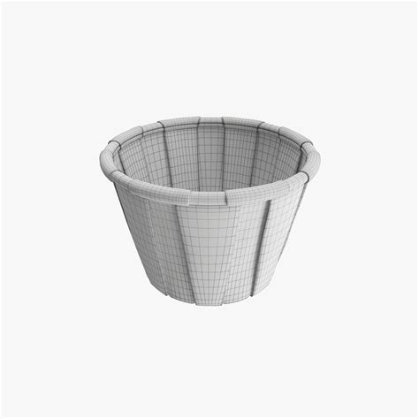 Paper Souffle Portion Cup Modelo 3D Descargar Vajilla On 3DModels Org