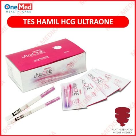 Test Hamil Ultraone Onemed Tes Pack Uji Kehamilan Strip Cek Tespek