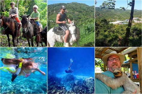 Roatan Combo Horseback Riding Zip Line Adventure And Wildlife