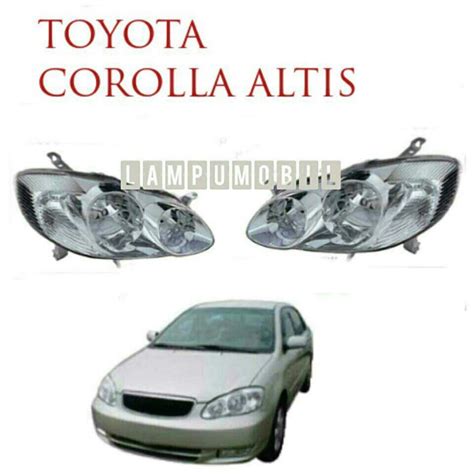 Jual Headlamp Head Lamp Lampu Depan Lampu Besar Corolla Altis 2001