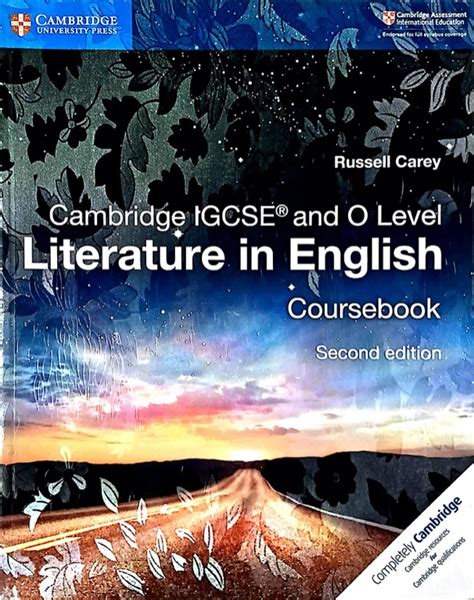 Cambridge Igcse® And O Level Literature In English Coursebook Second