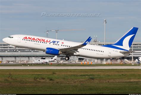 Tc Jfo Anadolu Jet Boeing F Wl Photo By Sebastian Zieschang Id