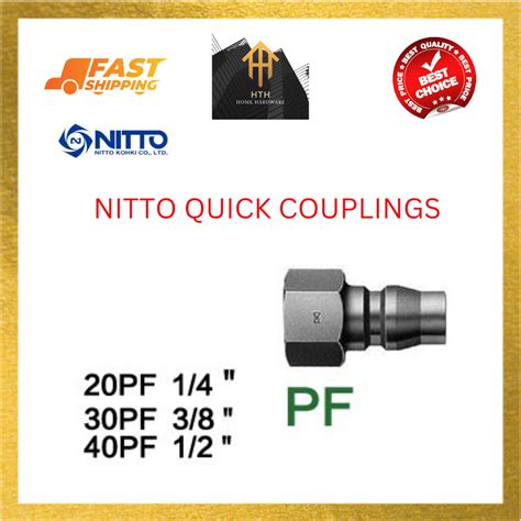 Original Nitto Kohki Hi Cupla Air Coupling Nitto Air Coupler