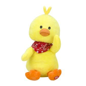 Canard Mignon Petit Jaune Électrique Drôle De Peluche Peluches Poupées