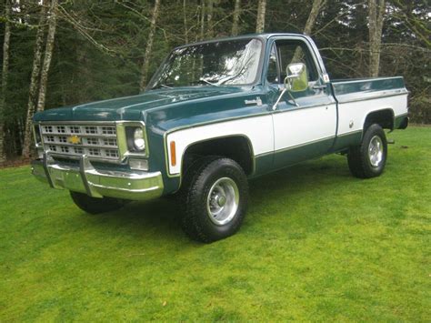 1977 Chevrolet Silverado K10 Short Bed 4x4 For Sale Photos Technical