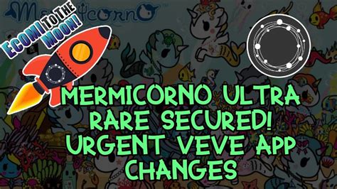 VeVe URGENT Feedback And Ultra Rare Drop Secured Ecomi S OMI Token