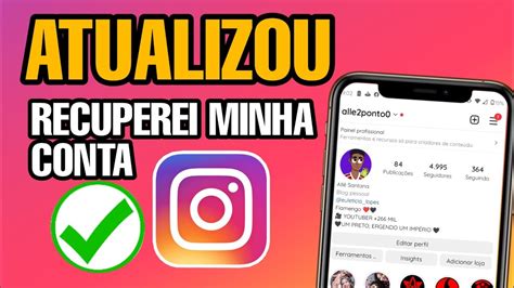 Como Recuperar Sua Conta Do Instagram Atualizado Sem E Mail Sem