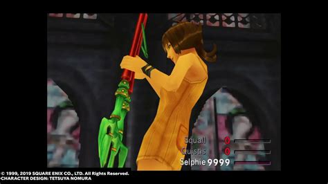 FF8 Selphie Solo Vs Level 100 Omega Weapon With The End No Items YouTube