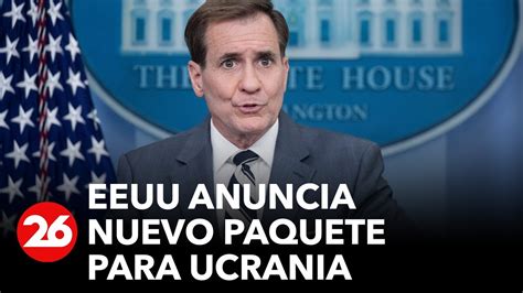 Estados Unidos Anuncia Un Nuevo Paquete De 300 Millones De Dólares De