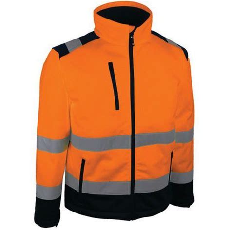 VESTE À HAUTE VISIBILITÉ FLUO 2 EN 1 AVEC MANCHES AMOVIBLES TAILLE L