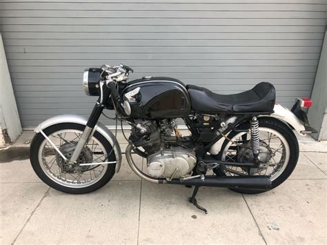 1967 Honda Cb77 Superhawk Cafe Racer For Sale Via Cafe