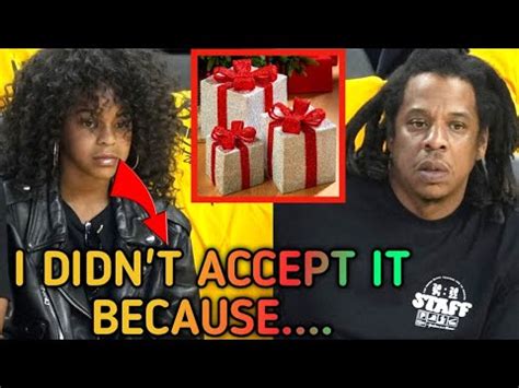 Blue Ivy Revealed The Real Reason Why She Rejected The Grand Christmas