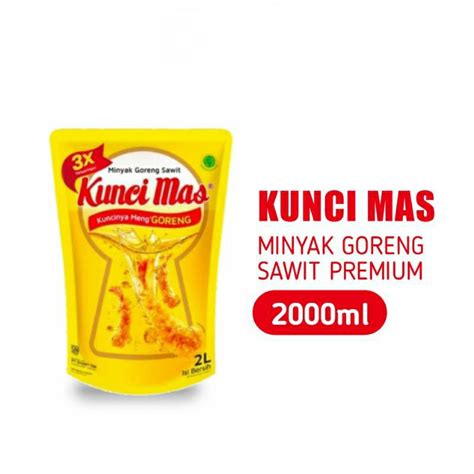 Jual Kunci Mas Minyak Goreng Kemasan Pouch Ltr Shopee Indonesia