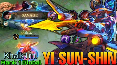 Perfect SAVAGE YSS Aggressive Carry Top 1 Global Yi Sun Shin By