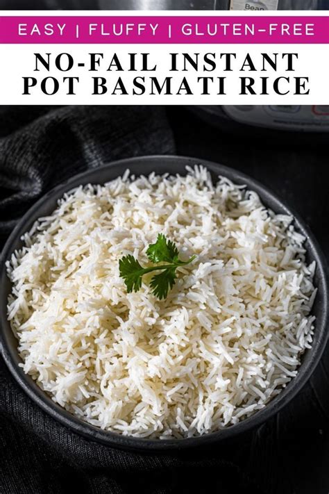 How To Make Instant Pot Basmati Rice Perfect Basmati Rice Every Time