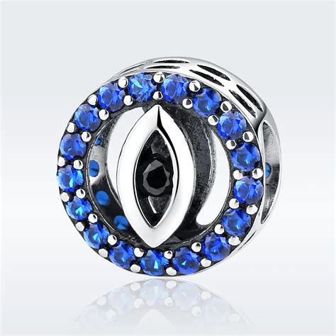 Pandora Style Silver Evil Eye Charm SCC091