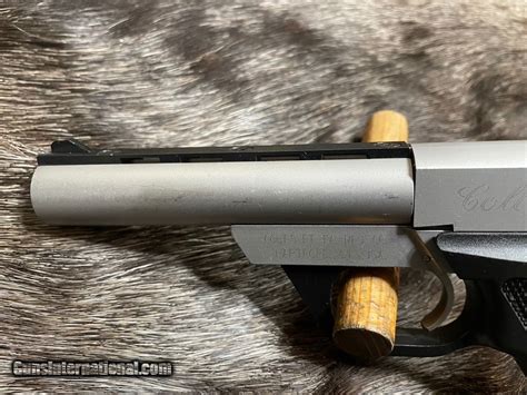 Colt 22 Semi Auto Pistol Stainless 22 Long Rifle Great Condition