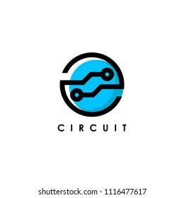 Electrical Circuit Logo Stock Vector (Royalty Free) 1116477617 | Shutterstock