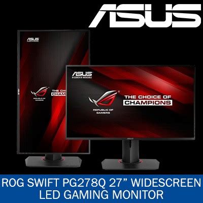 Asus ROG Swift PG278Q 27in Widescreen LED Gaming Monitor OPEN BOX