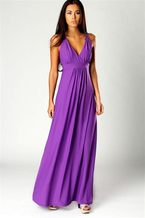 Purple Maxi Dress More Shades More Outfits Carey Fashion Purple Maxi Dress Outfit Cheap