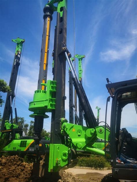 Mm Height Tysim Kr C Hydraulic Piling Rig Machine