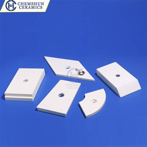 Weldable Alumina Ceramic Tile As Wear Resistance Liner Inside Of Chutes