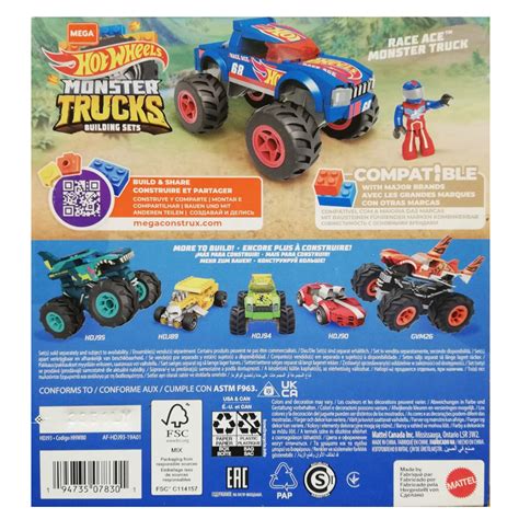 Mega Bloks Hot Wheels Race Ace Monster Truck Migros