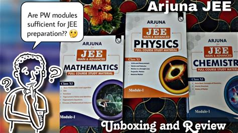 Should You Buy Pw Module For Jee Preparation Unboxing And Review