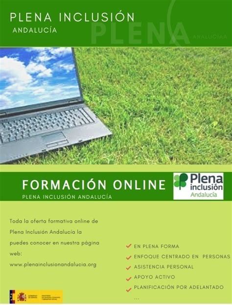 Plena Inclusi N Andaluc A Lanza Su Oferta Online En El Marco De Su