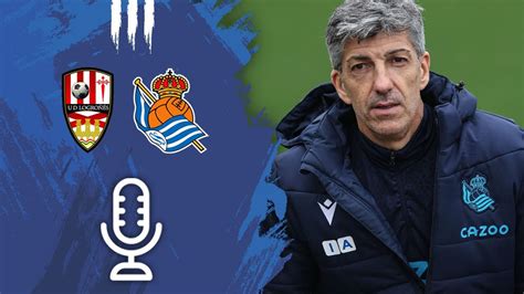 RUEDA DE PRENSA Imanol Alguacil ilusión UD Logroñés Real