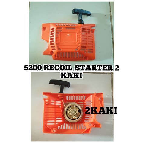 Recoil Starter Kap Tarikan Engkol Chainsaw Senso Sinso