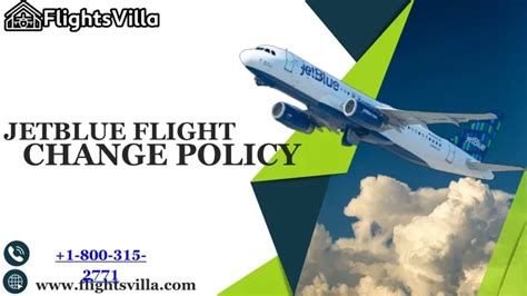 Ppt Jetblue Flight Change Policy Powerpoint