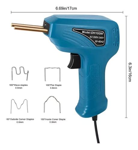 Pistola Soldadora De Plastico W Parachoques Mas Grapas En Venta En