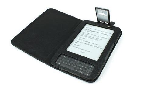 GreatShield Premium Quality Kindle Keyboard 3G Lighted Leather Case ...