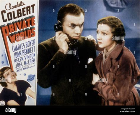 Private Worlds Charles Boyer Claudette Colbert 1935 Stock Photo Alamy