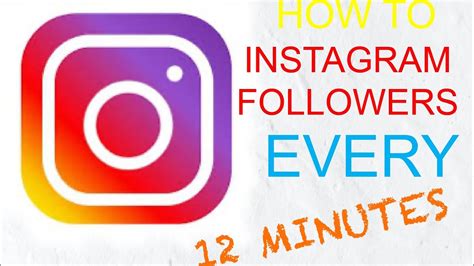 HOW TO GET REAL INSTAGRAM FOLLOWERS IN EVERY 12 Minutes YouTube