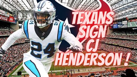 Houston Texans Sign Cj Henderson Youtube