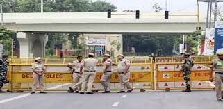 Security Beefed Up Ahead Of INDIA Bloc Protest In Delhi The Financial