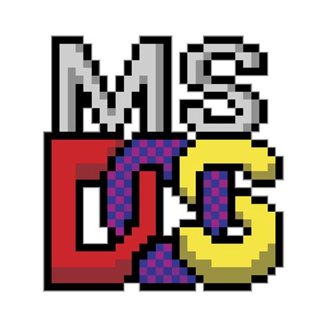 MS DOS Prompt Logo PNG Transparent & SVG Vector - Freebie Supply