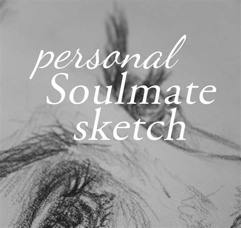 Personal Psychic Soulmate Sketch Etsy