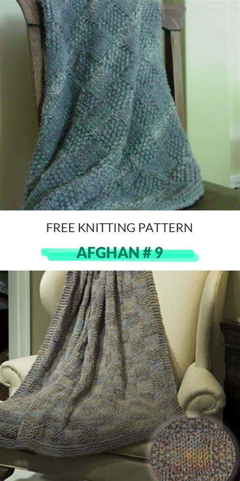 How To Knit Afghan Knitted Afghans Knitting Patterns Free